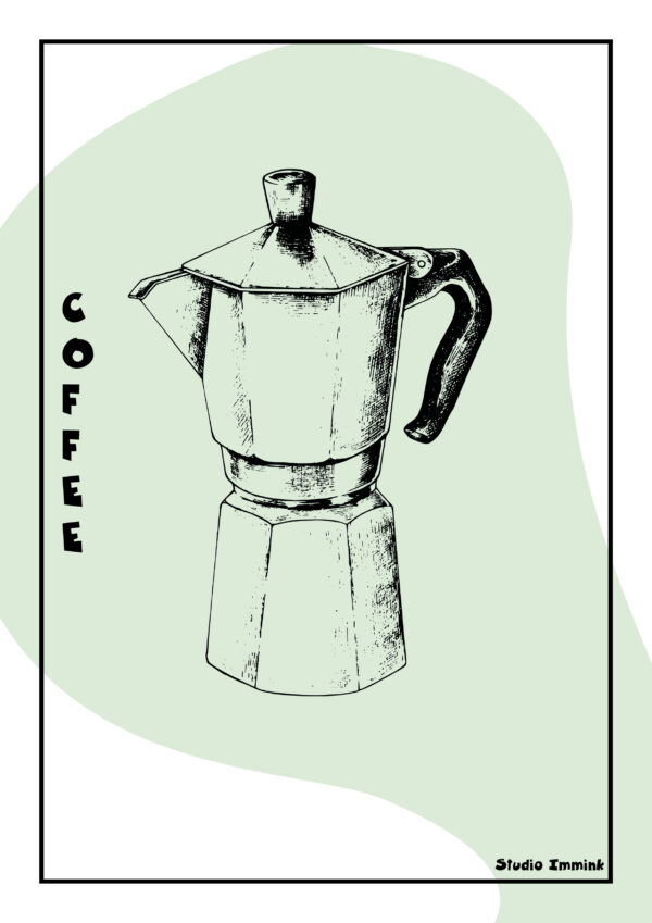 COFFEE POT - Print - Image 3